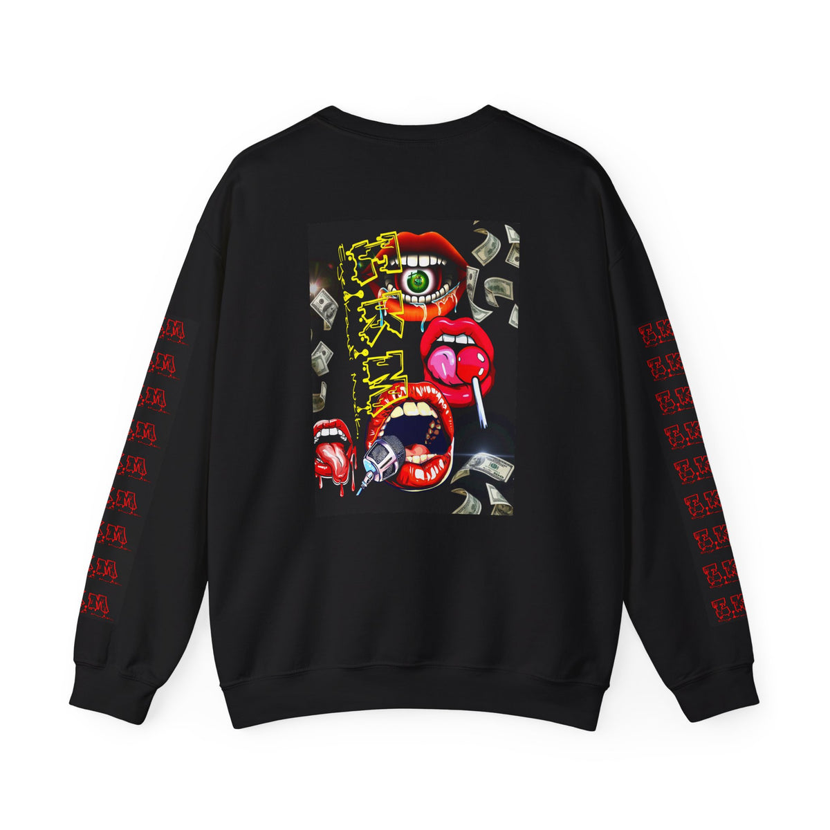 Ekm sweatshirt with art design