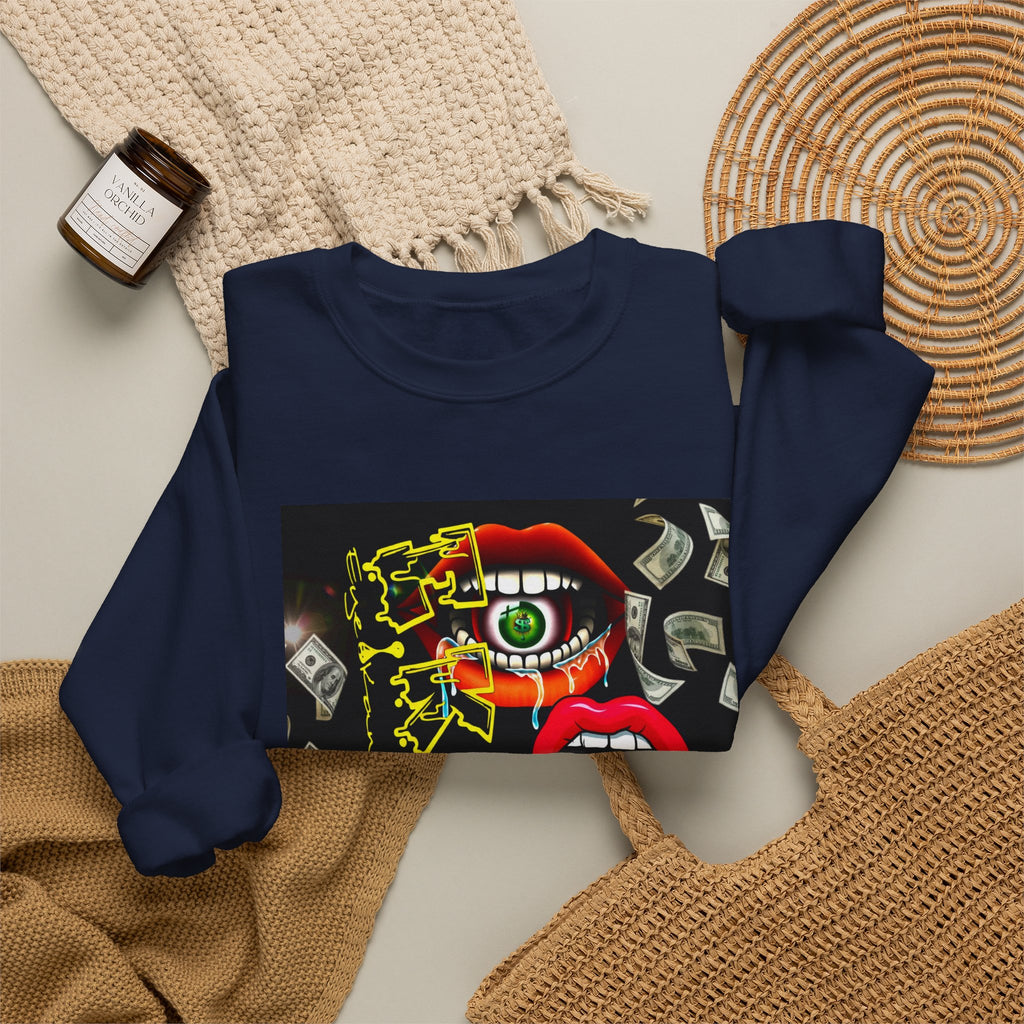 Ekm sweatshirt with art design