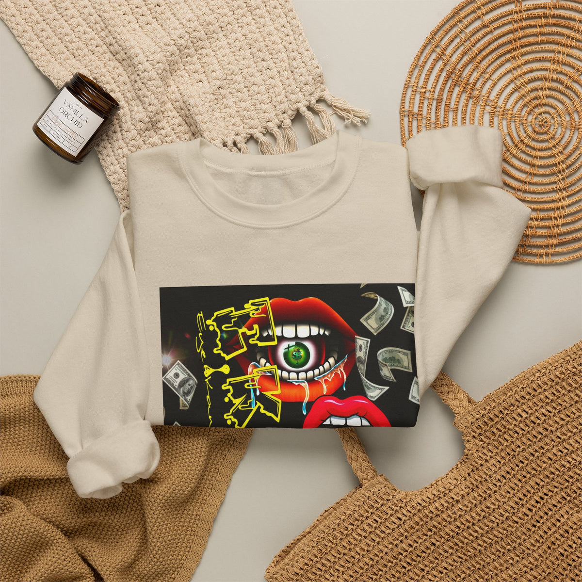 Ekm sweatshirt with art design