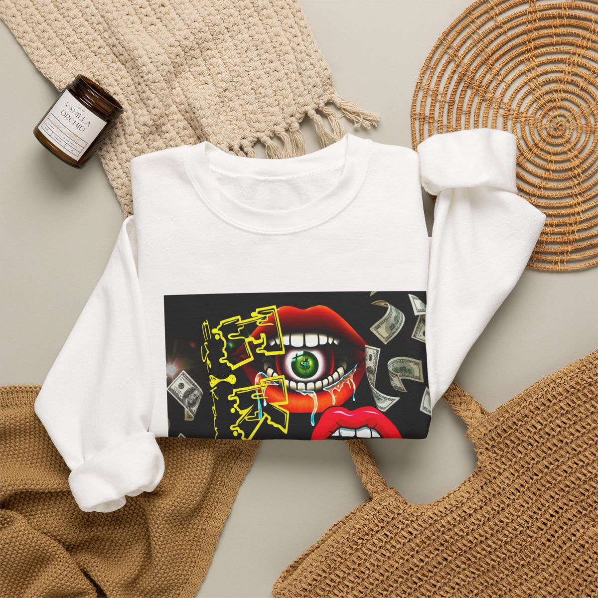 Ekm sweatshirt with art design