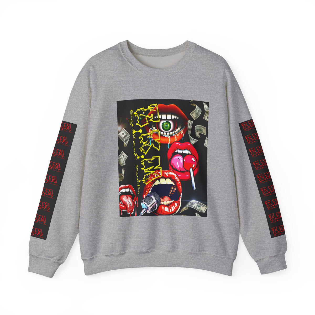 Ekm sweatshirt with art design