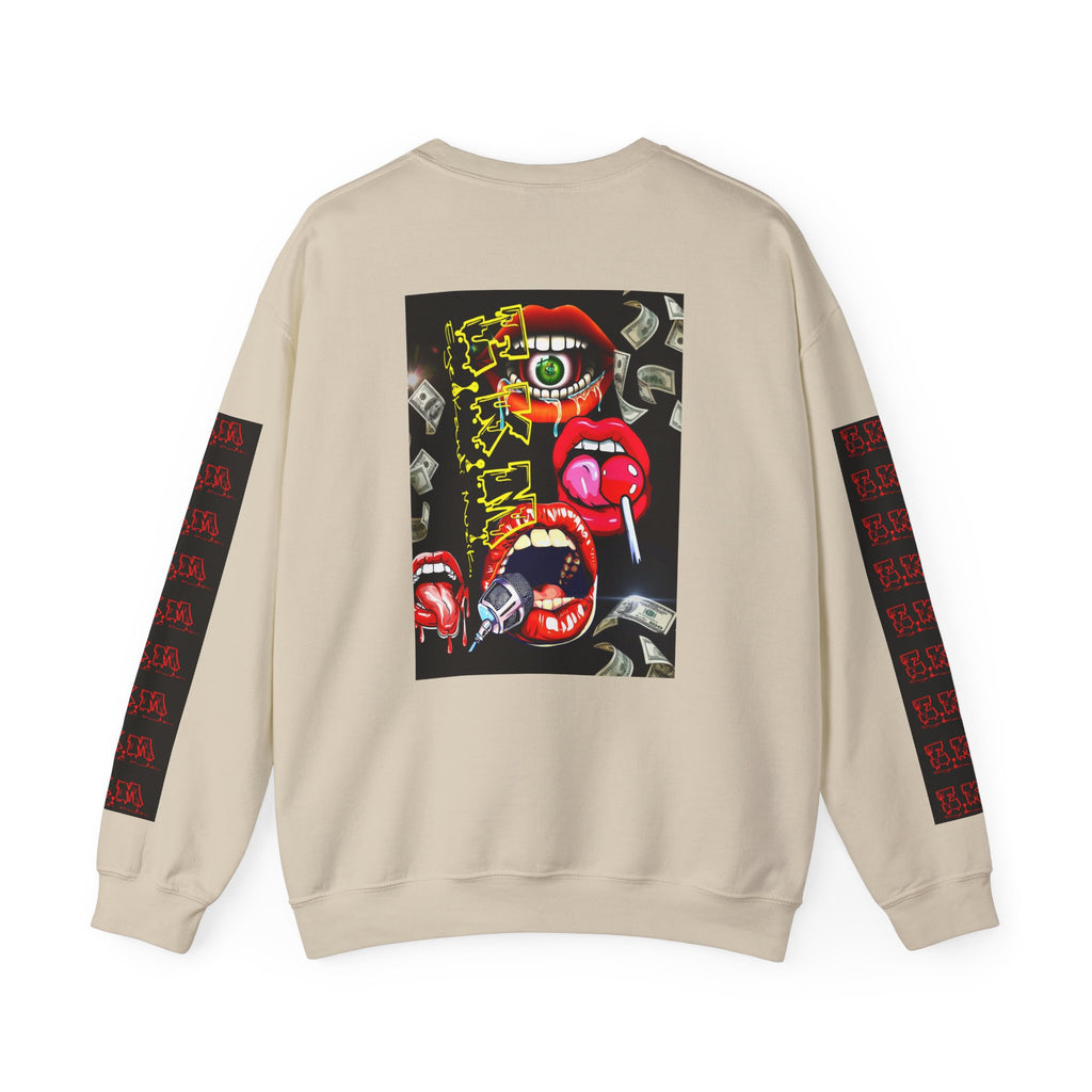 Ekm sweatshirt with art design